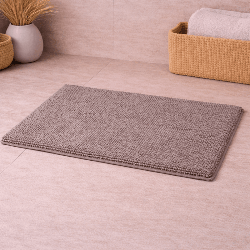 Baderomsmatte - Grå