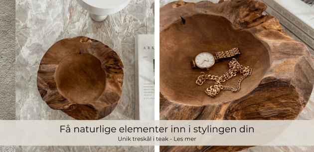 Unik treskål