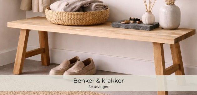 Benker og krakker